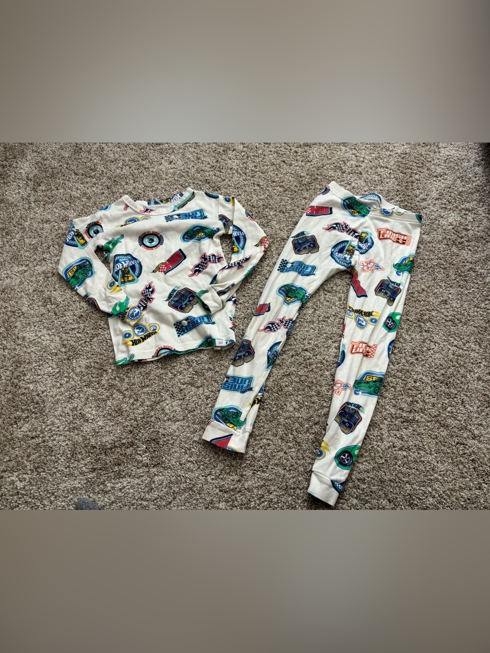 Gap Racecar Pajama Set